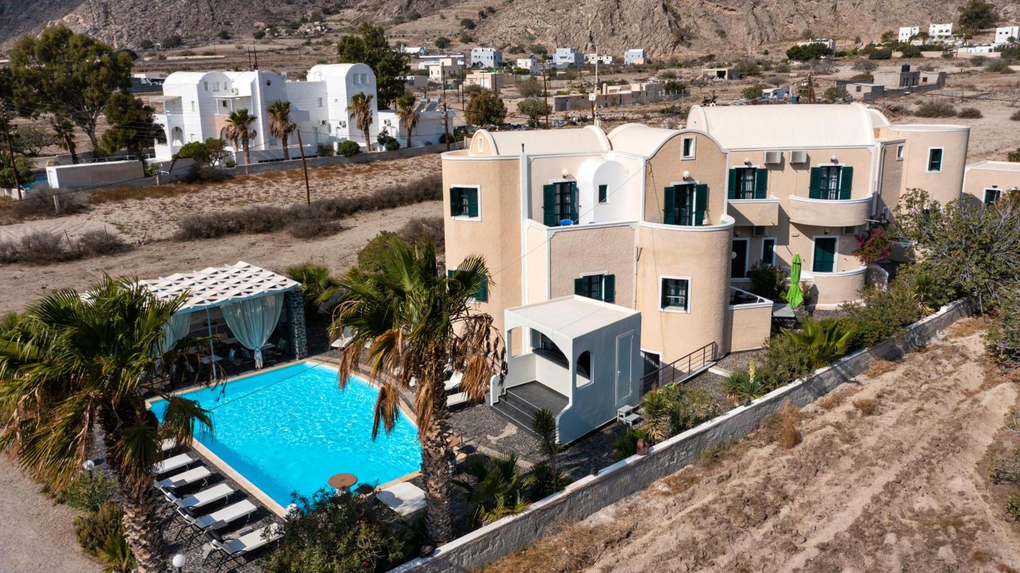 Villa Anemomilos Perissa Exteriör bild